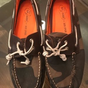 Sperry Jack Spade Men’s Camo Topsiders size 13